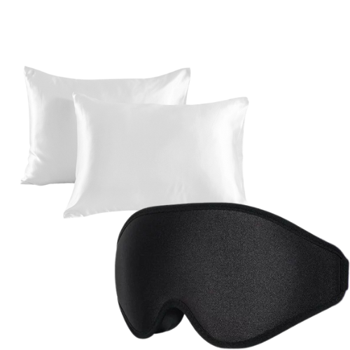 Silk Pillow Case & Eye Mask